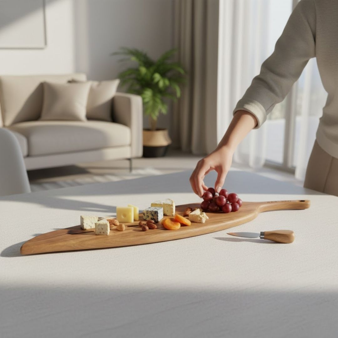 Exquisite Leaf Platter for Sustainable Dining